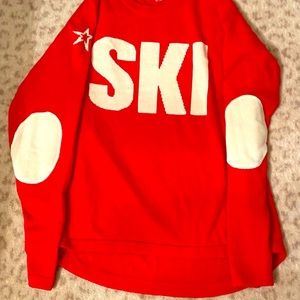 Men’s size large Perfect Moment merino ski sweater